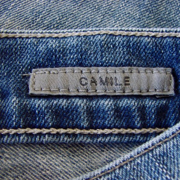 Aritzia Agolde Camile Jeans High Rise Straight Leg Ankle Jeans Size 24 - Picture 15 of 16